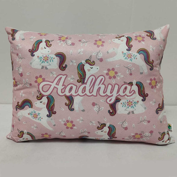 Personalized Unicorn Printed Kids Pillow
